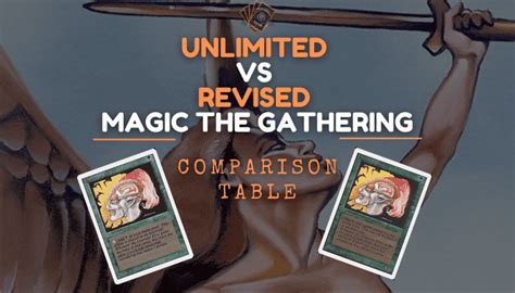 unlimited  revised mtg    comparison table cardboard keeper