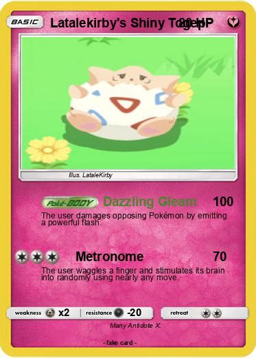 Hoshikaabii S Cutiefly And Latalekirby S Shiny Togepi Card The Final