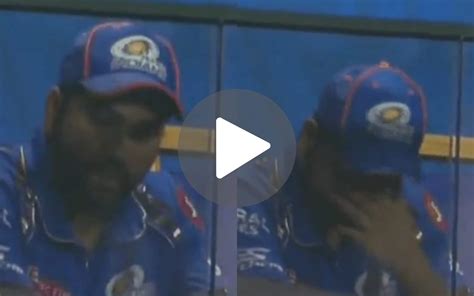 Watch Emotional Rohit Sharma Cries In The Dressing Room After His