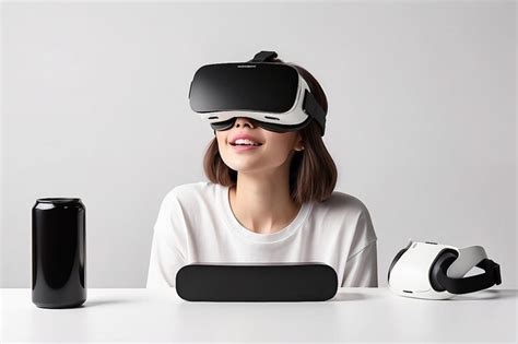 Premium Photo Virtual Reality Experience Branding Showcase