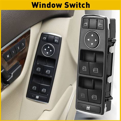 Master Driver Side Window Door Lock Switch For Mercedes W W C