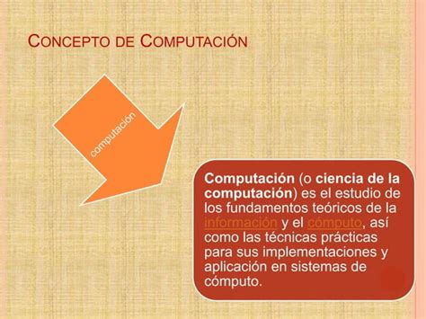 G Analogia Entre Informatica Y Computacion Ppt