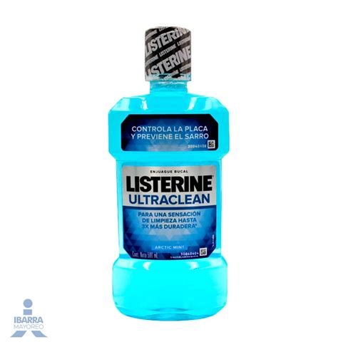 Enjuague Bucal Listerine Ultra Clean Ml Ibarra Mayoreo