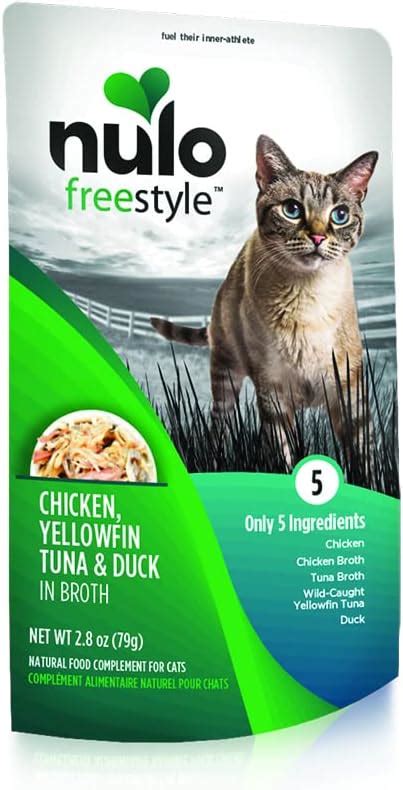 Buy Nulo Freestyle Chicken Yellowfin Tuna And Duck In Broth Cat Food Pouch 2 8 Oz Online At