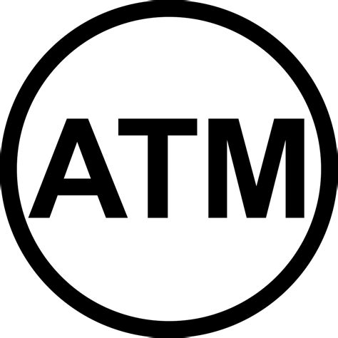 Logo Atm Png Atm Logo Png Transparent Clipart 5668868 Pinclipart Images