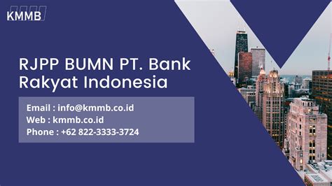 Jasa Konsultan Penyusunan Rjpp Bri Bank Rakyat Indonesia Terbaik No