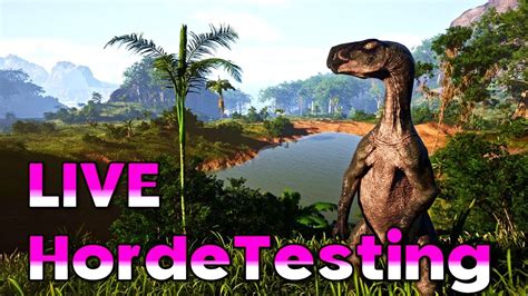 🔴live Tenontosaurus Hordetesting The Isle Evrima Gateway Youtube