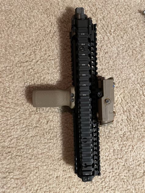 Sold Dd Mk Quad Rail Hopup Airsoft