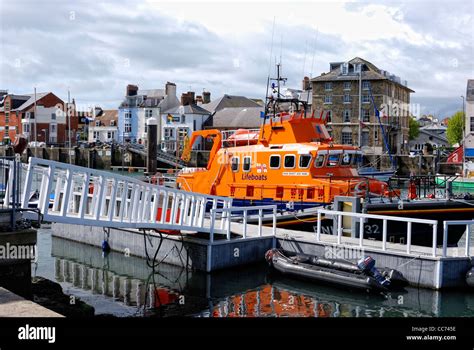 Rnli Lifeboat Ernest And Mabel Weymouth Dorset Uk Stock Photo Alamy