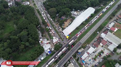 Tráfico intenso sobre Boulevard Córdoba Fortín Autopista Córdoba