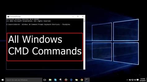 All Windows CMD Commands List