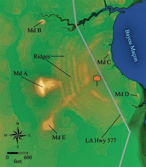 Poverty Point Louisiana Map