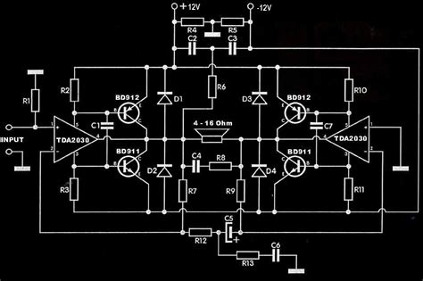 Tda Amplifier Circuit Diagram Tda Amplifier Using Ci