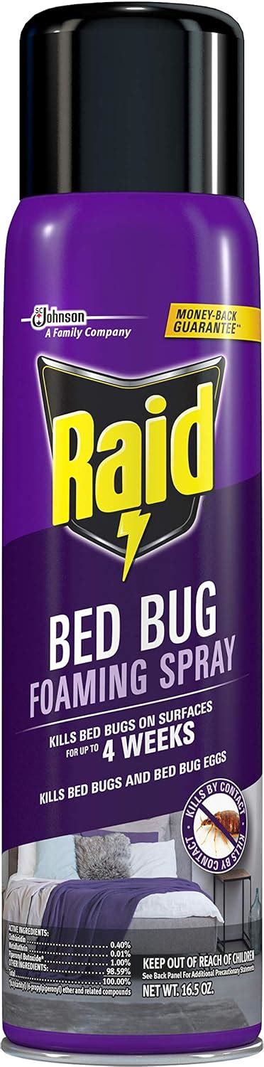 Amazon Raid Spray Espumoso Para Chinches Mata Chinches Y Sus