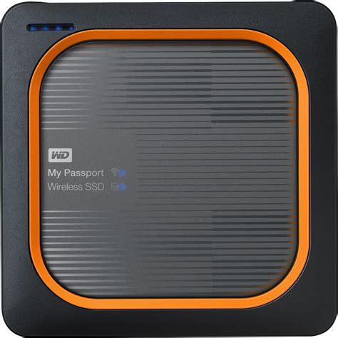 Best Buy Wd My Passport Wireless 500gb External Usb 30 Portable Ssd Black Wdbamj5000agy Nesn