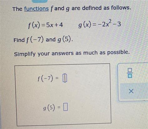 [answered] The Functions Fand G Are Defined As Follows G X 2x² 3