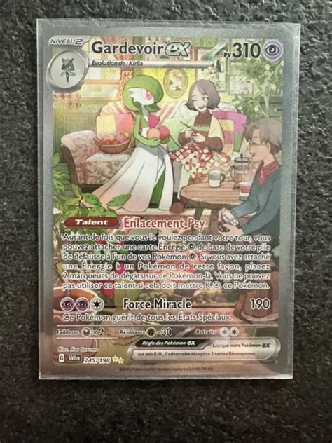 CARTE POKÉMON GARDEVOIR Ex Alternative 245 198 SV01 Ecarlate Violet