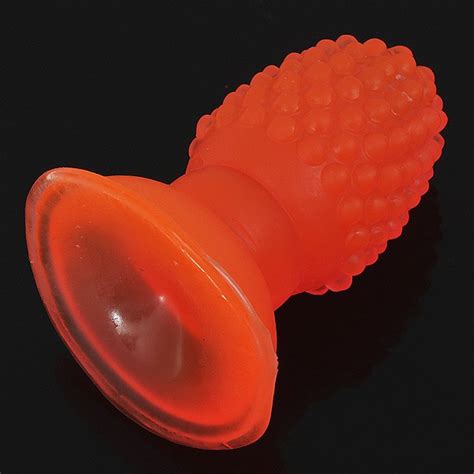 Soft Silicone Beaded Anal Plug With Sucker Sex Toys Free Shipping