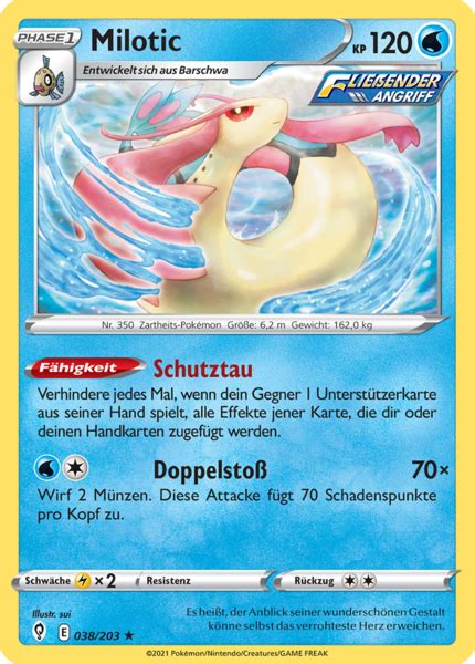 Bestelle Jetzt Milotic Drachenwandel Rare Reverse Holo