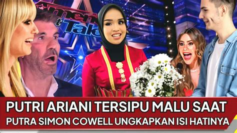 Putri Ariani Sampai Tak Percaya Mendengar Ucapan Putra Simon Cowell