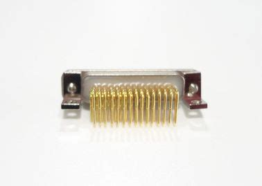 Right Angle Micro D Rectangular J J Pin Mdm Connector For Pcb