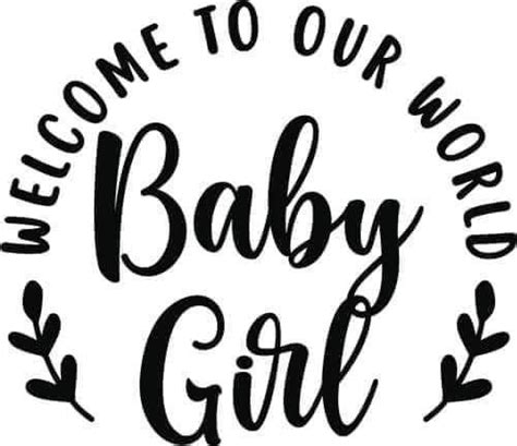 Pin By Linda Perez On Cricut Cut Files Baby Girl Svg Svg Design