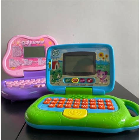 Jual Vtech Laptop Pink Preloved Mainan Branded Preloved Elc Preloved