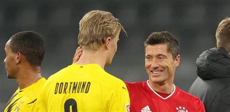 Robert Lewandowski Upset By Bayern Munichs Open Admiration Of Erling