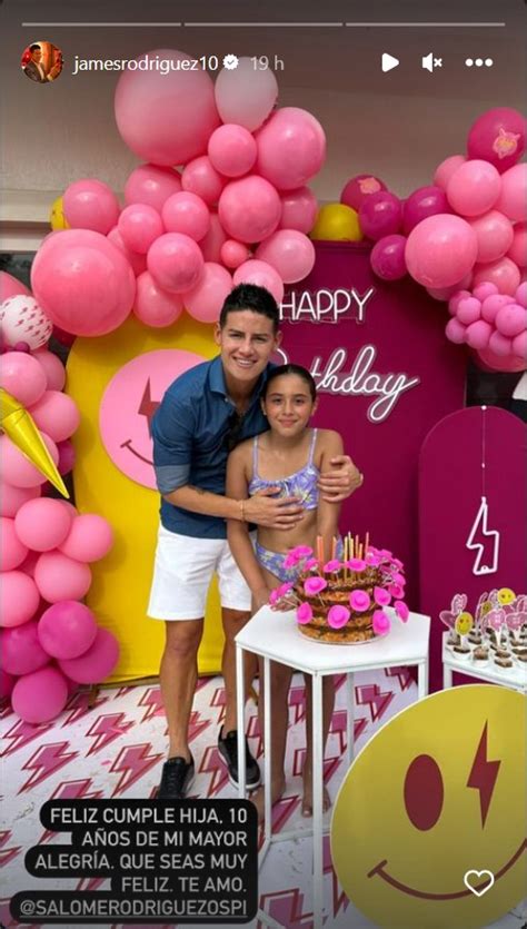 Así Celebraron Daniela Ospina Y James Rodríguez El Cumpleaños De Su Hija Salomé Infobae