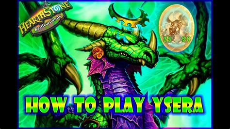 How To Play Ysera Hearthstone Battlegrounds Ysera Youtube