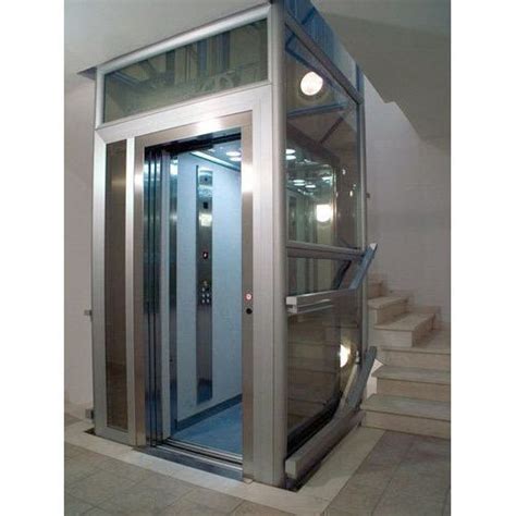 Geared Traction Industrial Passenger Elevator Capacity 0 04 Persons