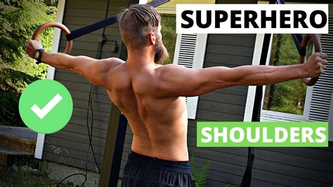 Bodyweight For Shoulders BEST Rear Delt Exercises Side Delts NO