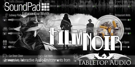 Film Noir Soundpad Tabletop Audio