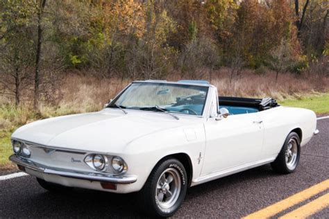 1967 Chevrolet Corvair Convertible Rare Turbo 4 Speed Manual New Top