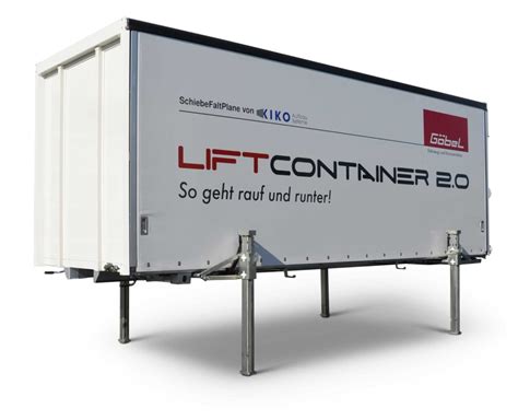 Liftcontainer hydraulische Wechselbrücken für schnelle rauf und runter