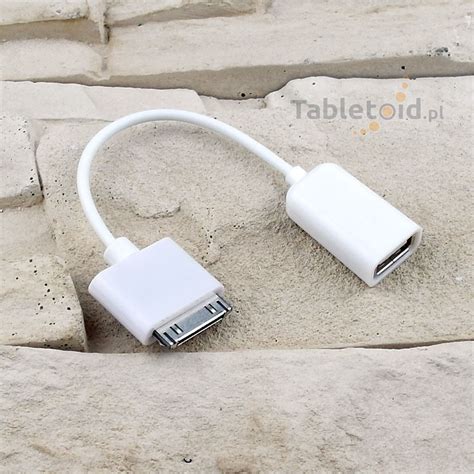 Przej Ci Wka Na Kablu Adapter Wtyk Apple Ipad Gniazdo Usb