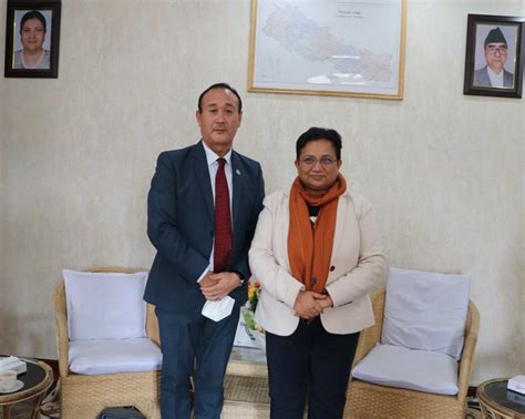 BIMSTEC General Secretary Calls On Energy Minister Bhusal KathmanduPati