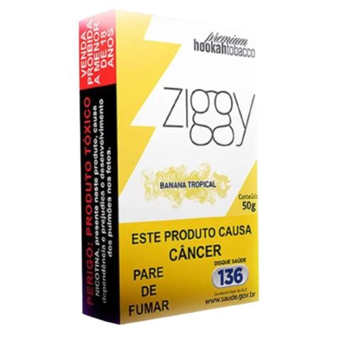 Essência Ziggy Banana Tropical Logrim Tabacaria