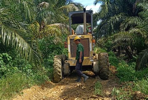 Permudah Akses Warga PT Letawa Perbaiki Jalan Desa Pedanda Sulbar