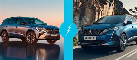 Renault Espace Vs Peugeot Le Match Des Suv Hybrides