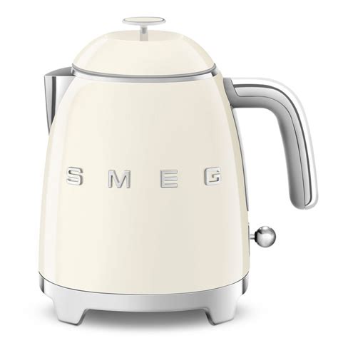 Smeg KLF05CRUK Mini Kettle Cream Appliance Centre