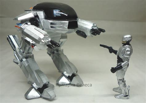 Robocop and ED-209 | CGTrader