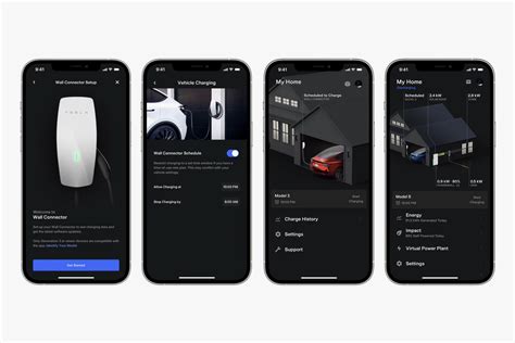 Tesla Shows Off Mobile App Wall Connector Controls