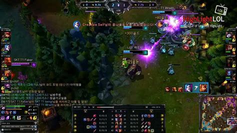 Highlight Skt T1 Faker Lulu Op Play Kr Solo Q Video Dailymotion