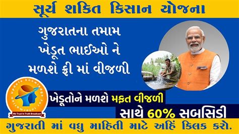 Suryashakti Kishan Yojana Solar Subsidy Scheme SKY Yonana સરયશકત