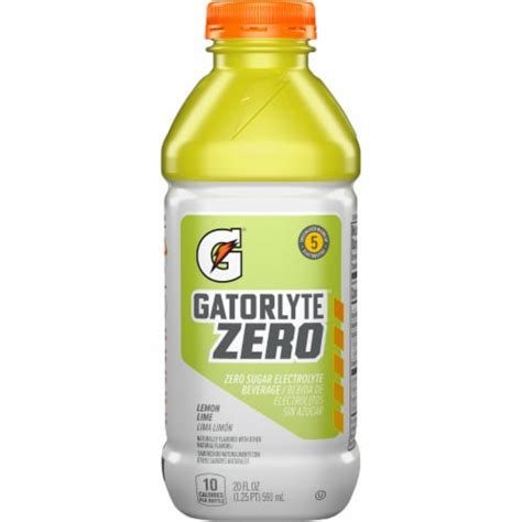 Gatorade® Gatorlyte® Zero Sugar Yellow Lemon Lime Sports Drink Bottle