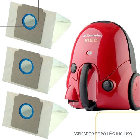 Kit Sacos P Aspirador De P Descart Vel Electrolux Neo Listo Pet