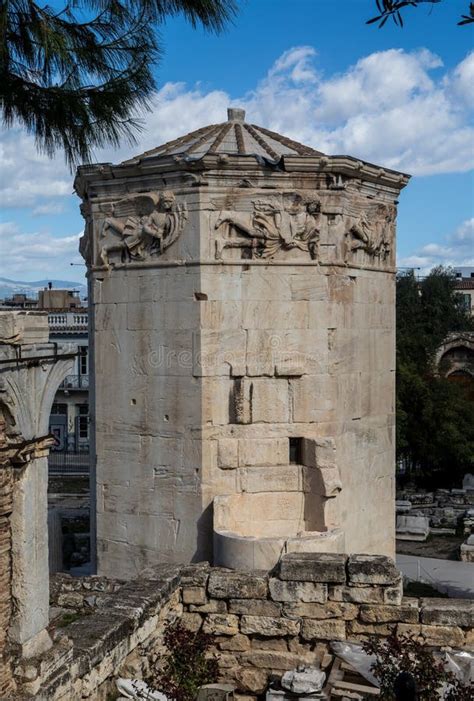 Torre De Los Vientos En Atenas Grecia Foto De Archivo Imagen De