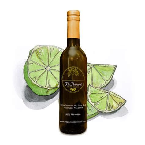 Key Lime White Balsamic Ml The Pinehurst Olive Oil Company