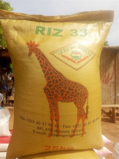 Riz Du Niger 33 En Sac De 25kg AgriShop